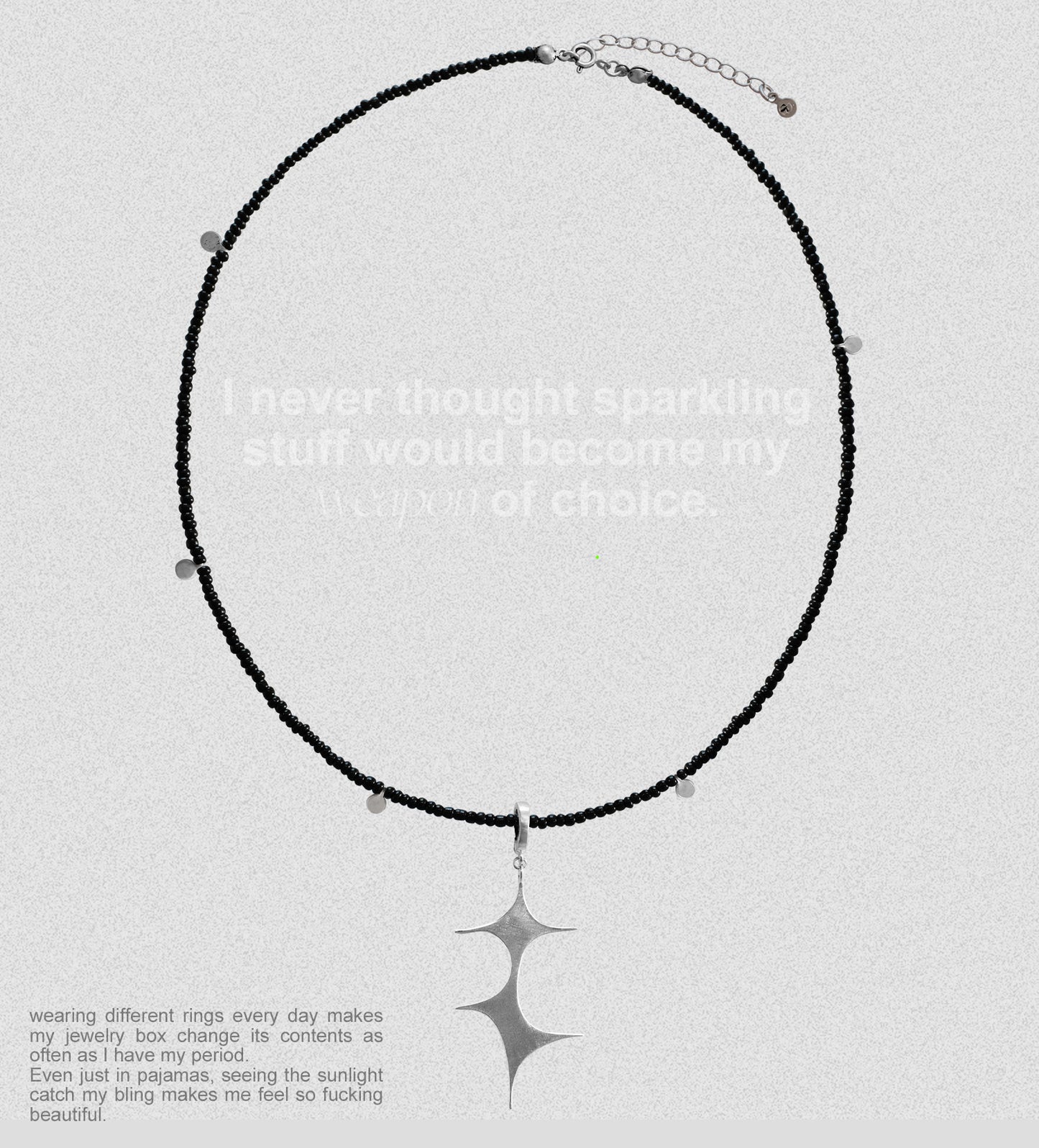 Thorn Silver Necklace