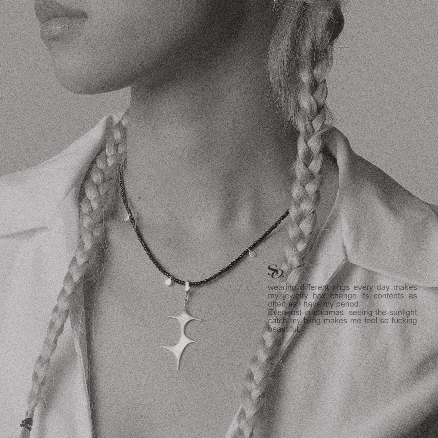 Thorn Silver Necklace