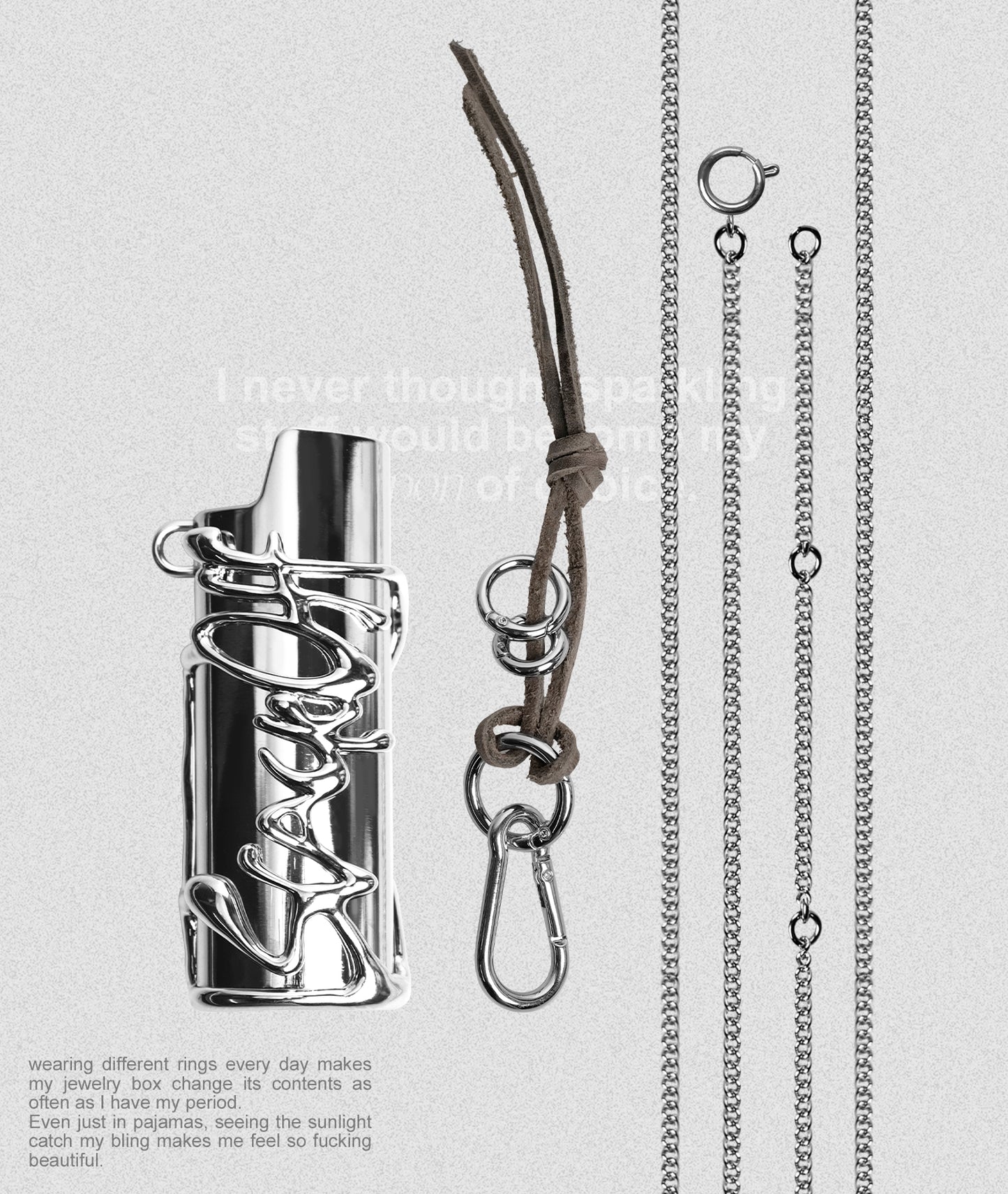 Playfire Metal Dual-Use Lighter Case