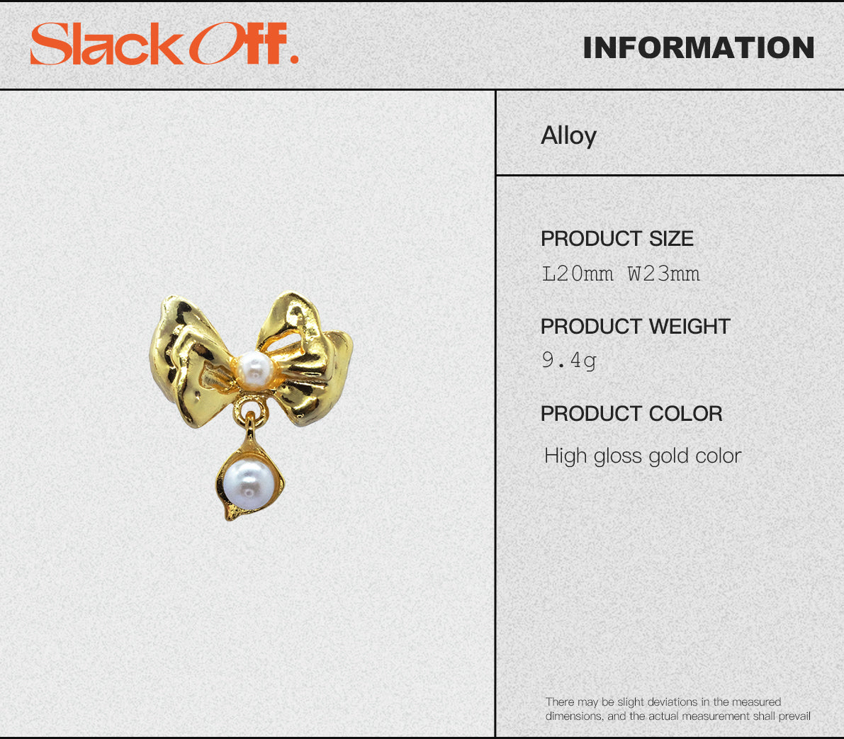 Butterfly pearl earrings