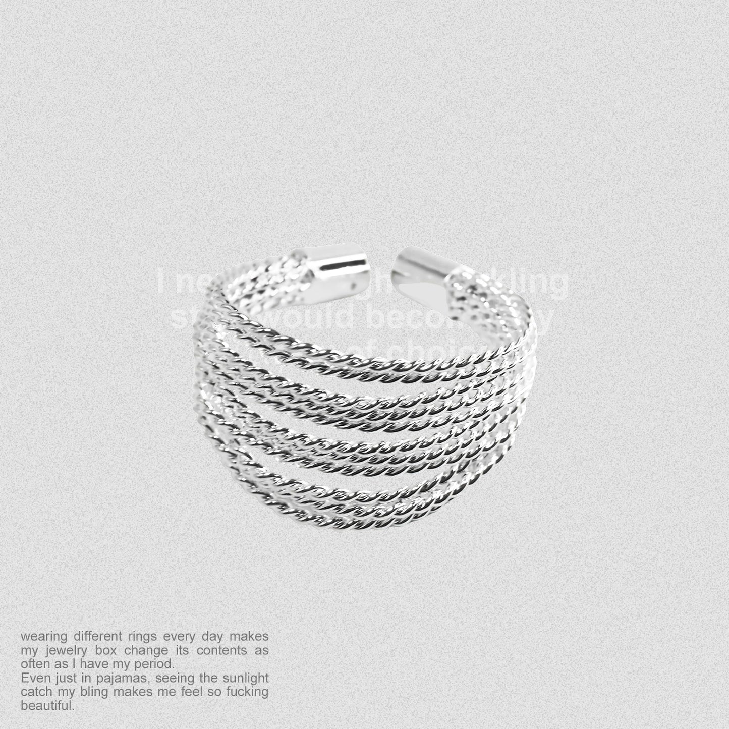 Intricate rings