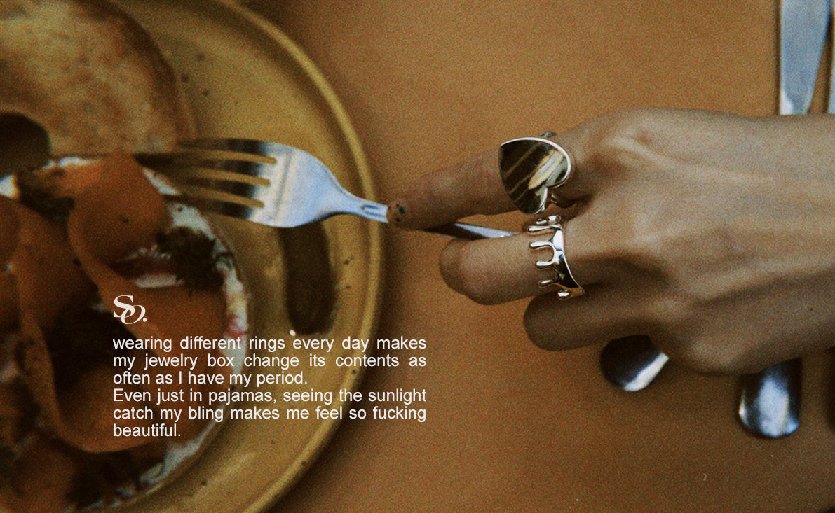 Heart Shield ring