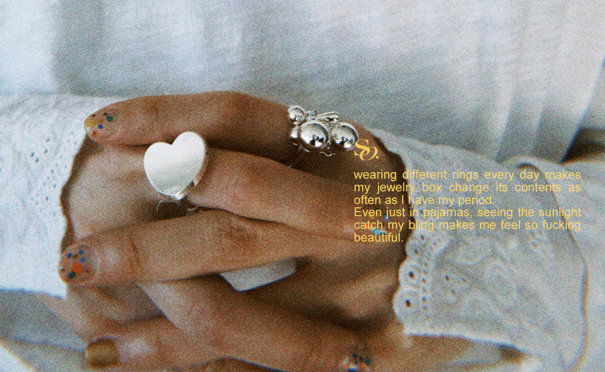 Heart Shield ring