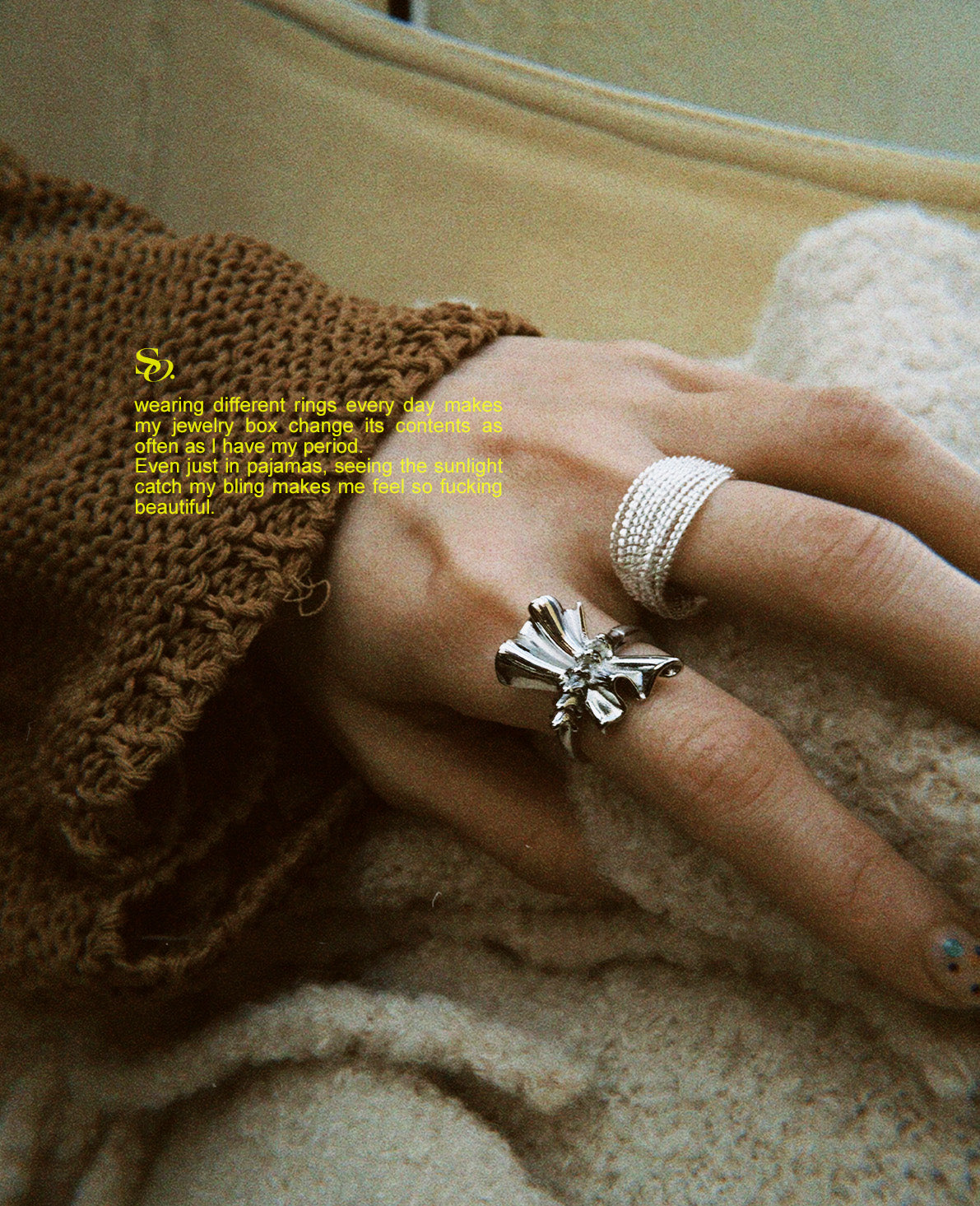 Intricate rings
