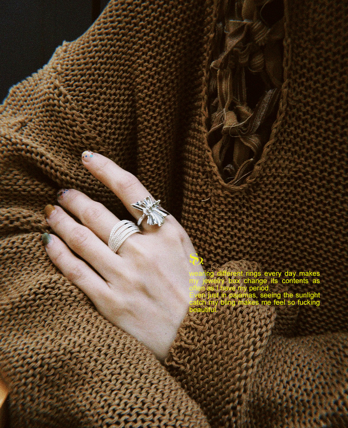 Intricate rings