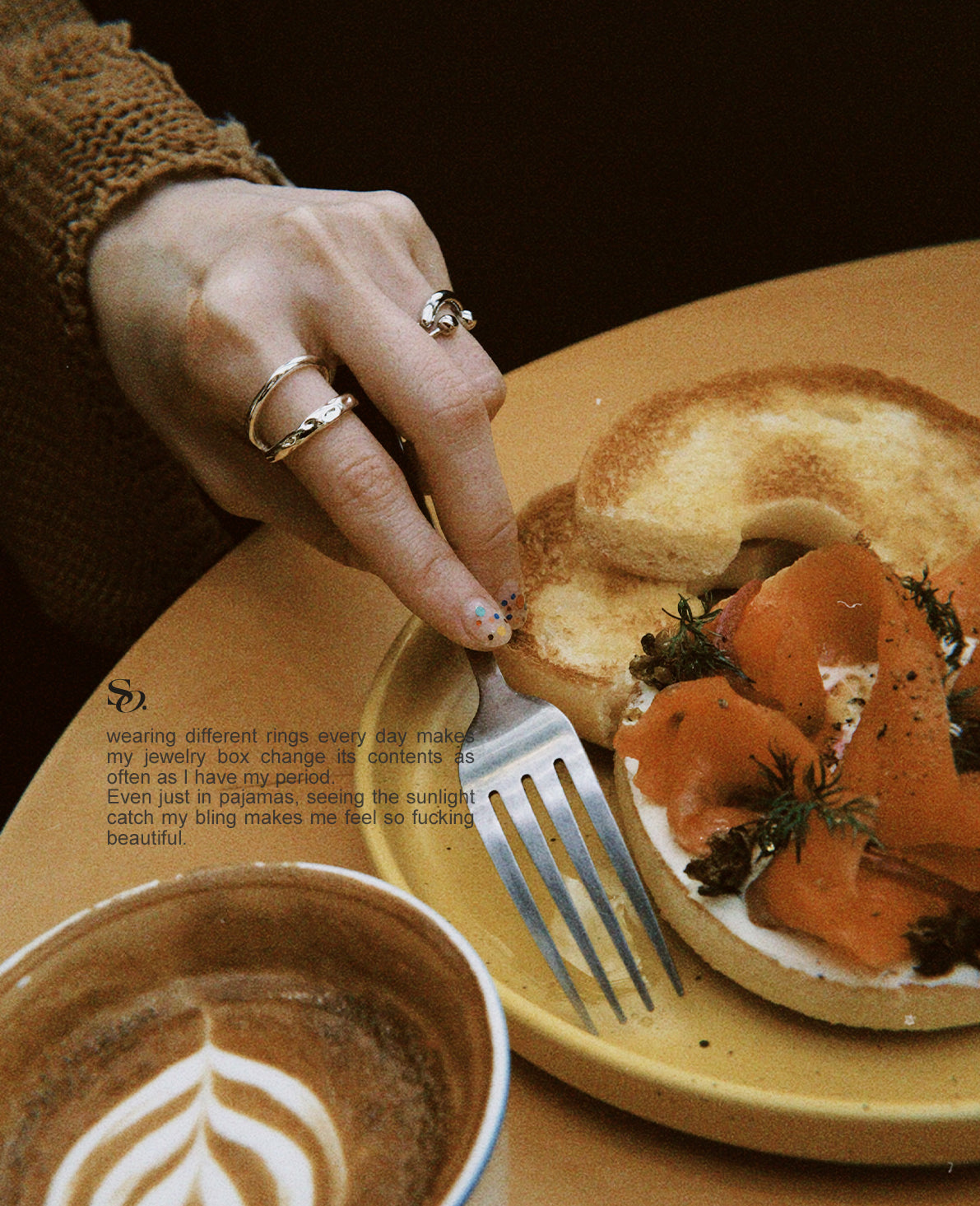 Parallel Line Ring