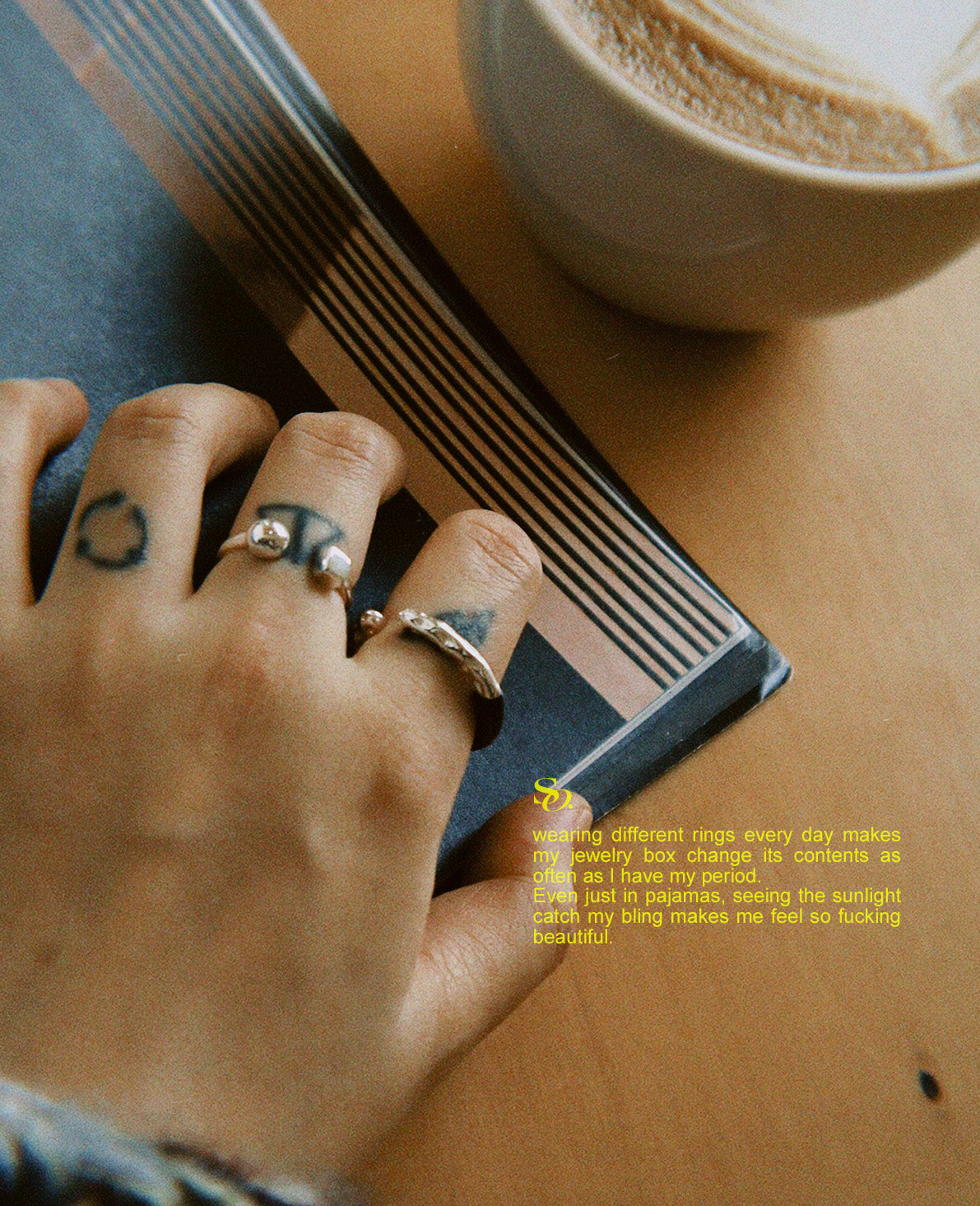 Mutual attraction rings