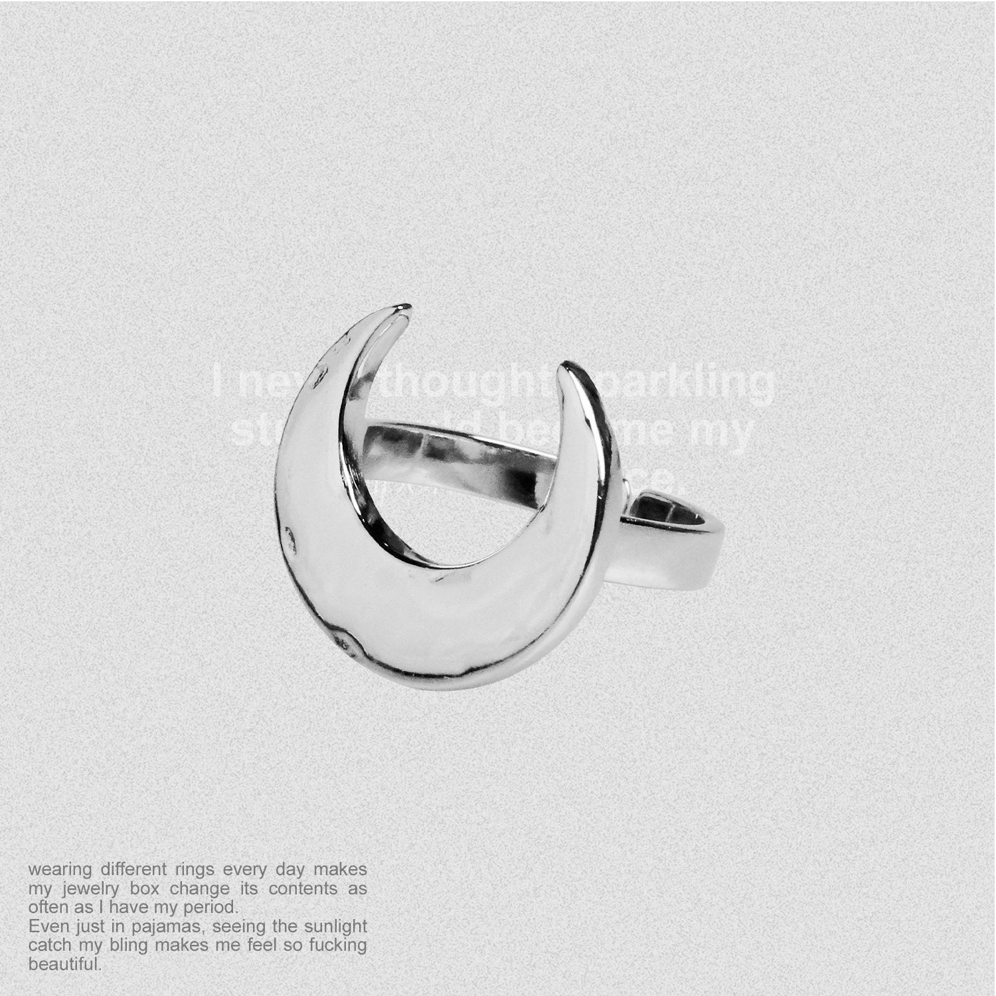 Snow Moon Ring