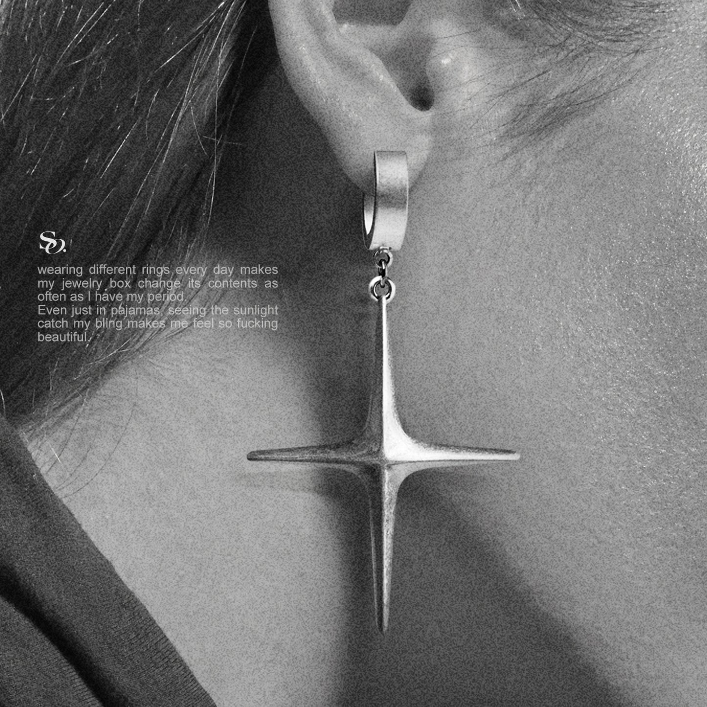 Starry earrings