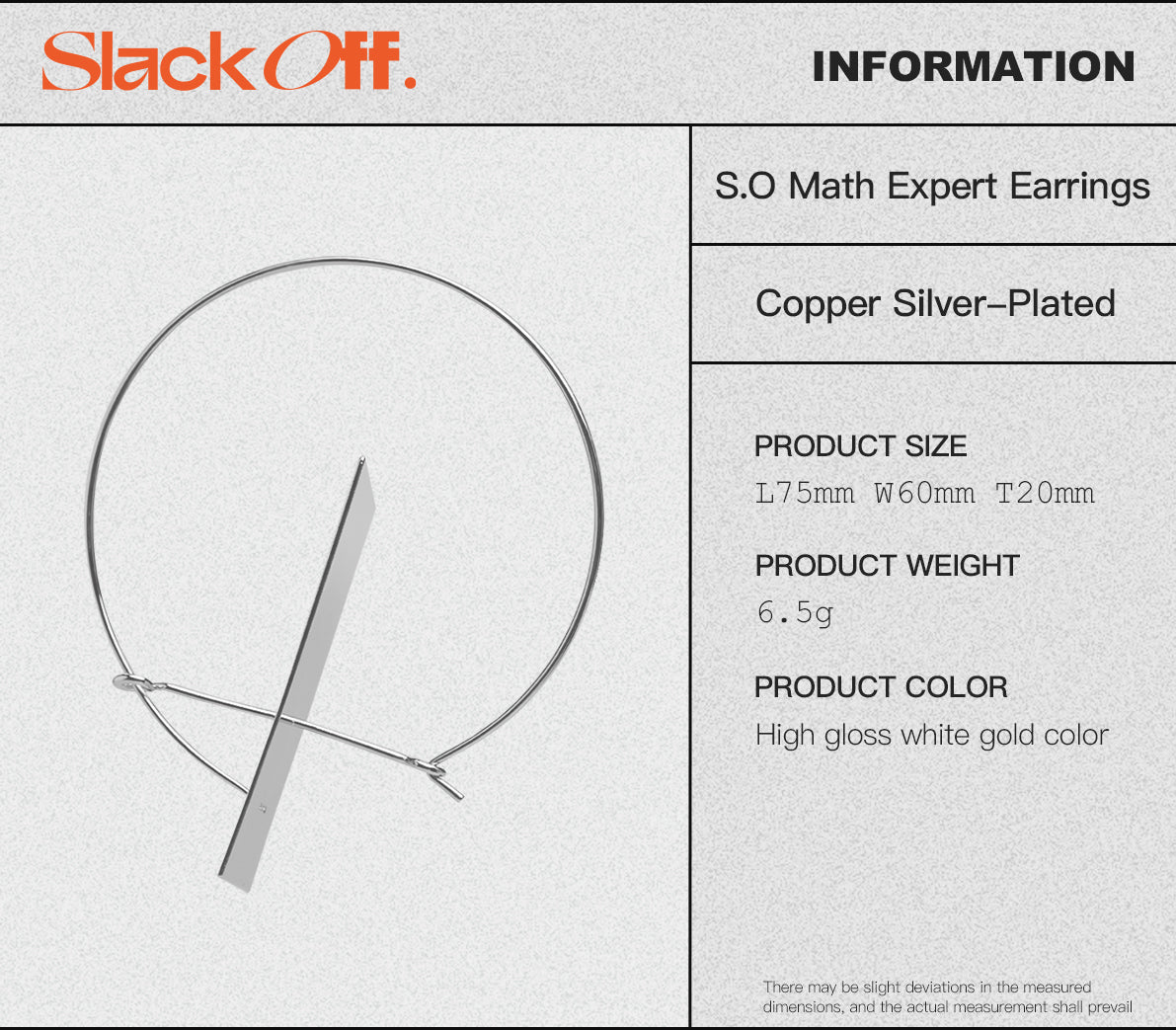 Math Expert Earrings