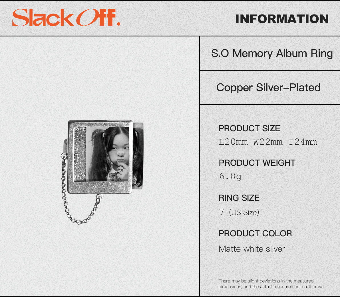 Memory Album Ring