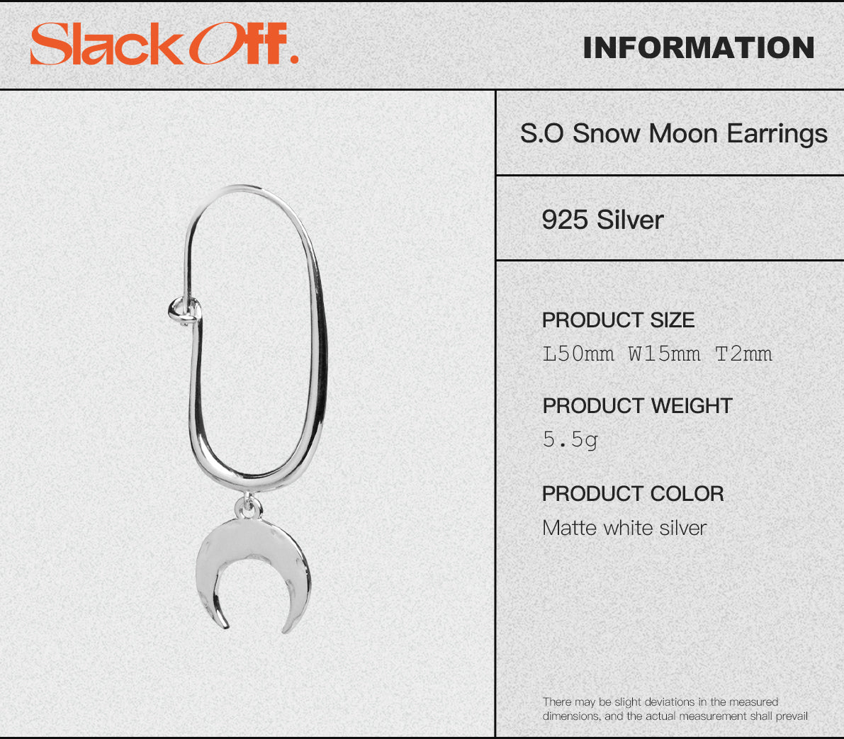 Snow Moon Earrings