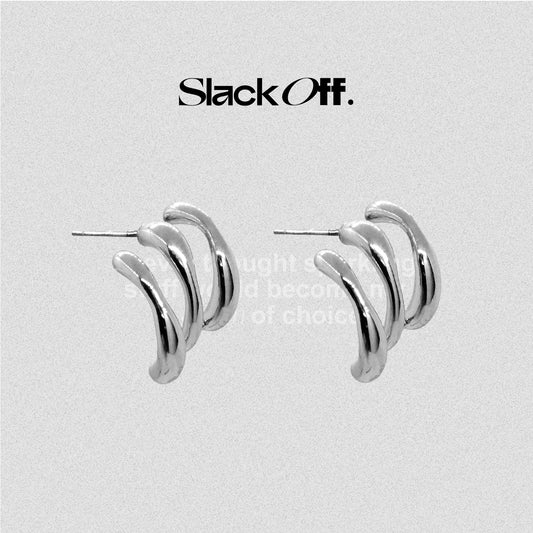 Triple Simple Earrings