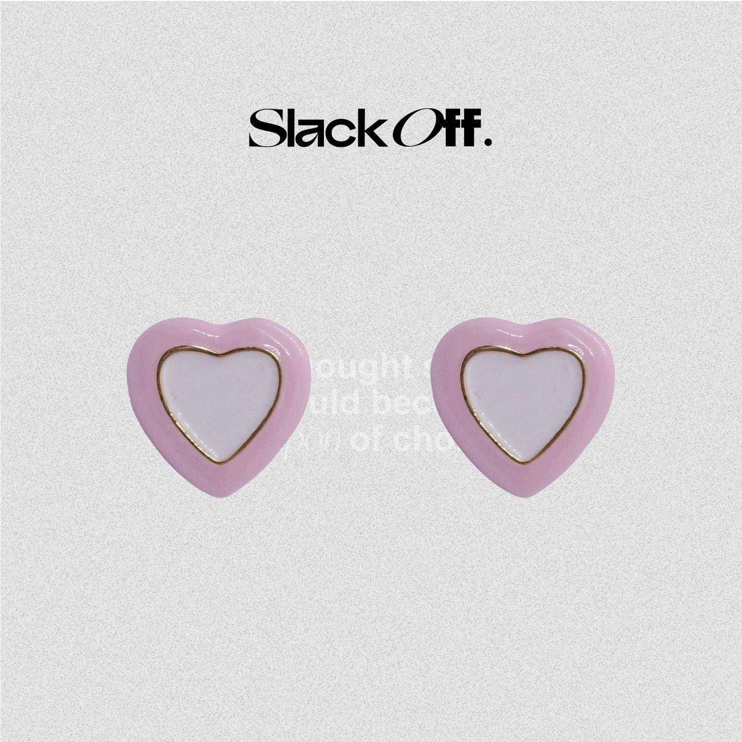 Love Pink Earrings