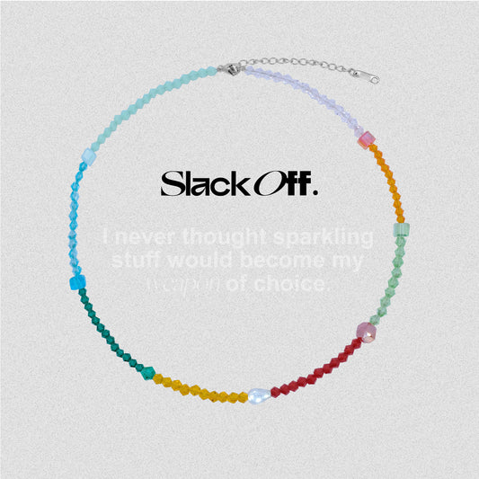 Colorful Light and Shadow Necklace