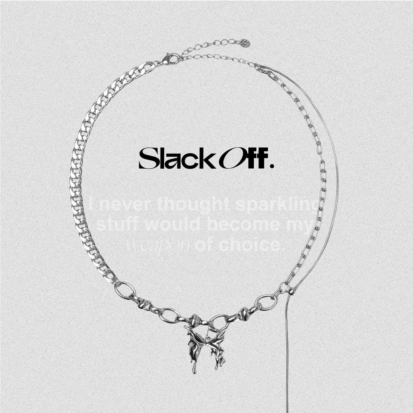 Butterfly Trajectory Necklace