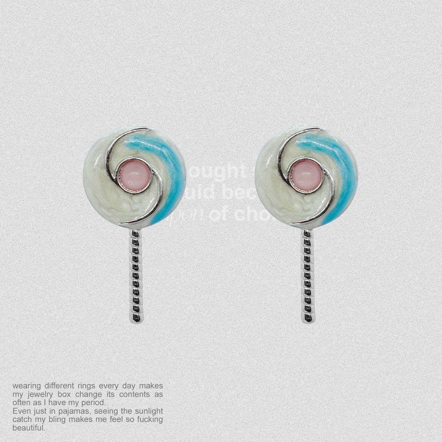 Lollipop earrings