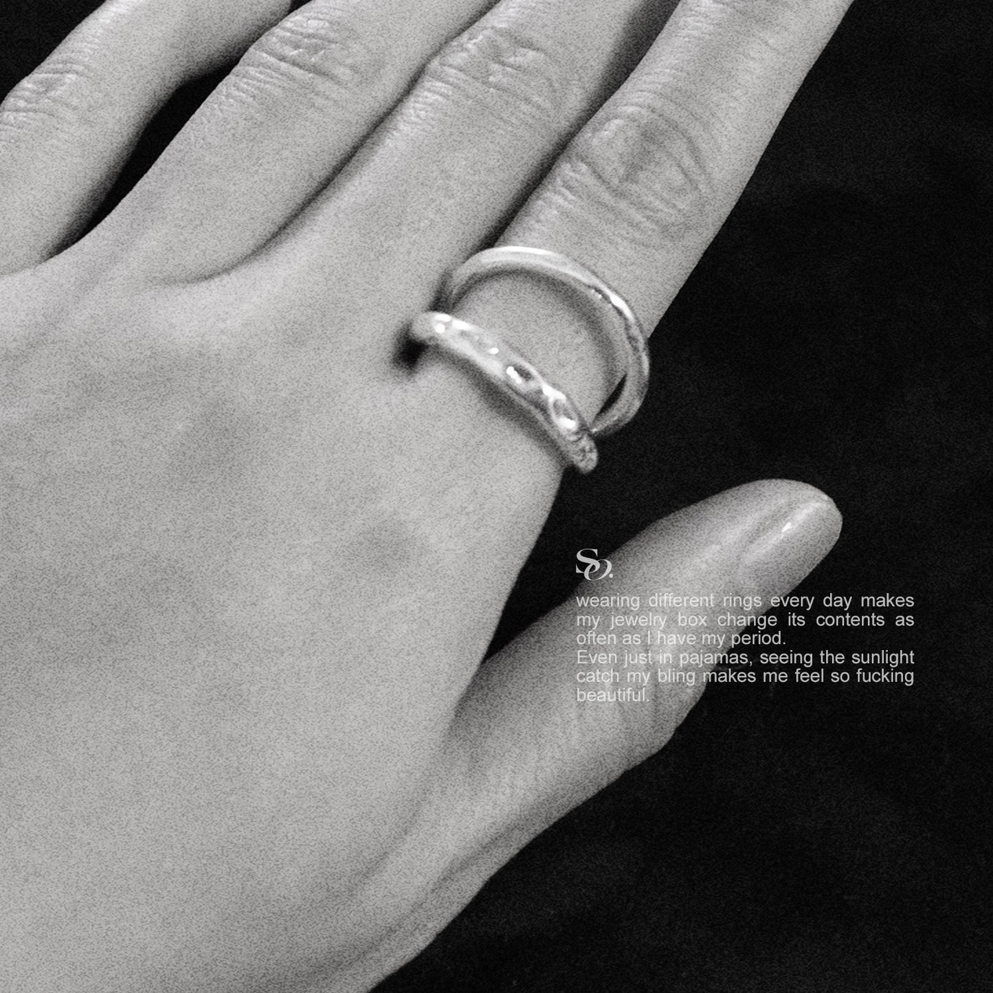 Parallel Line Ring