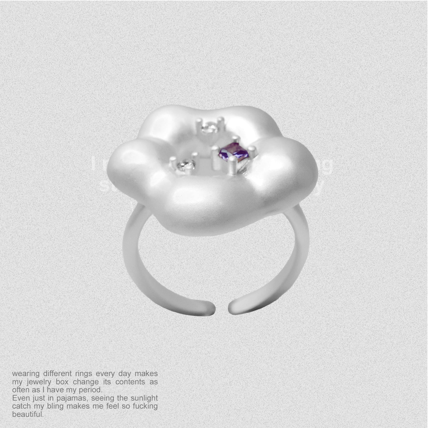 Camellia Blossoming Ring