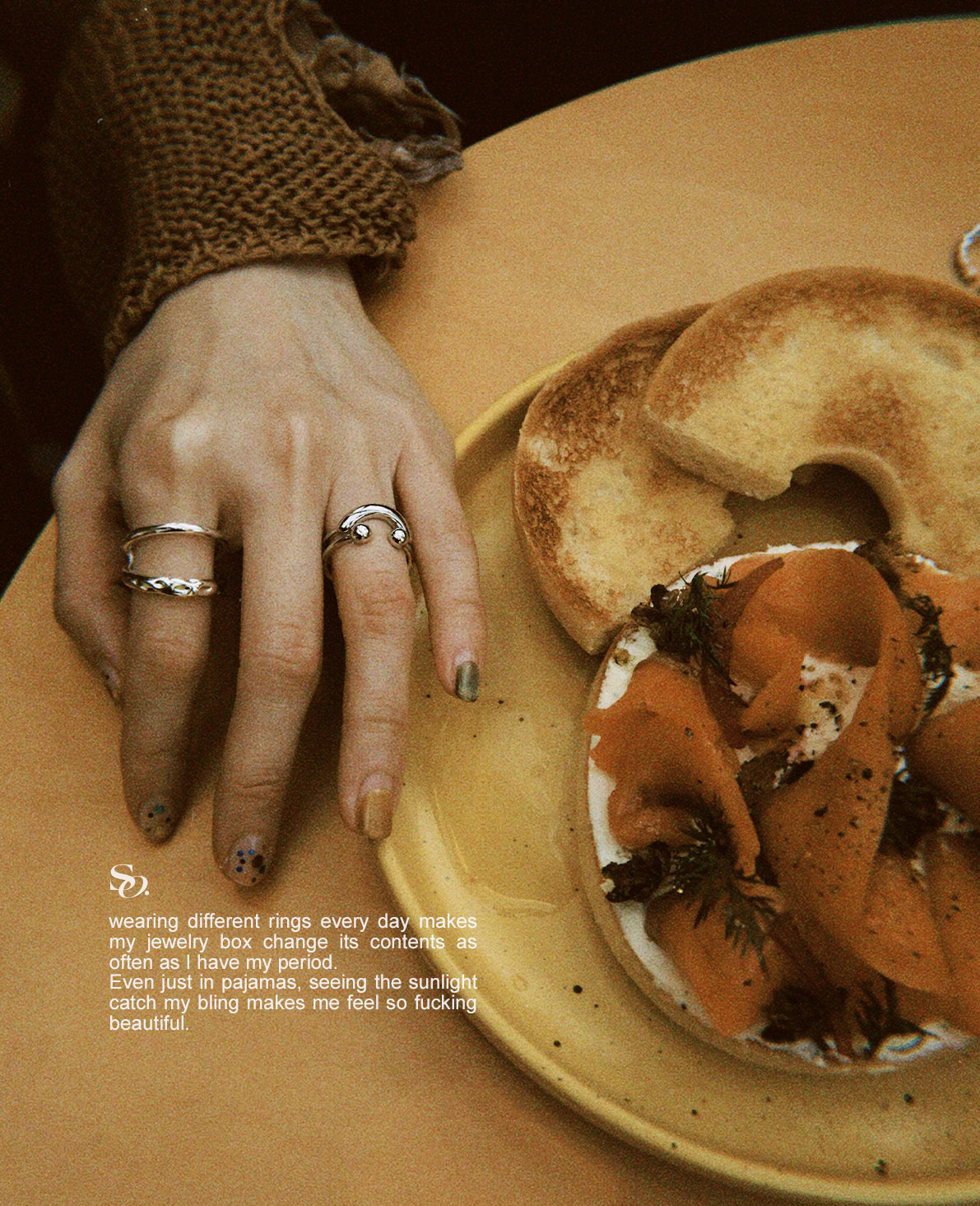 Double Smiling Ring