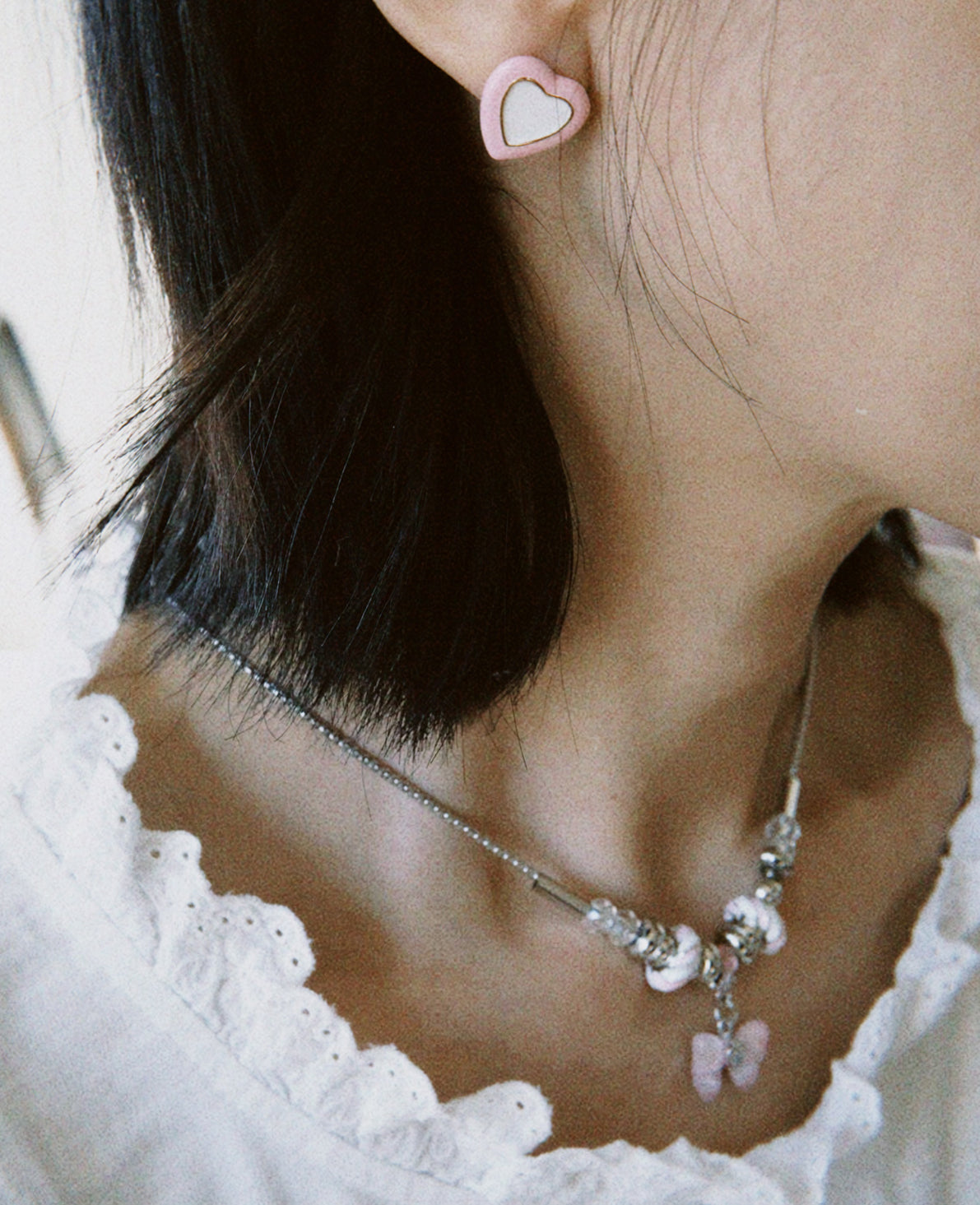 Love Pink Earrings