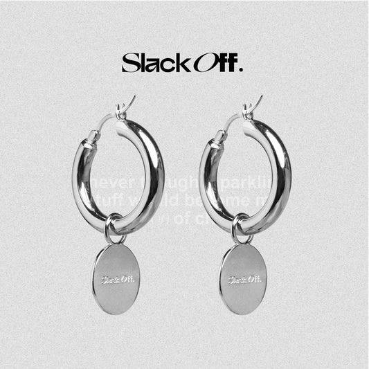 Classic Simple Hoop Silver Earrings