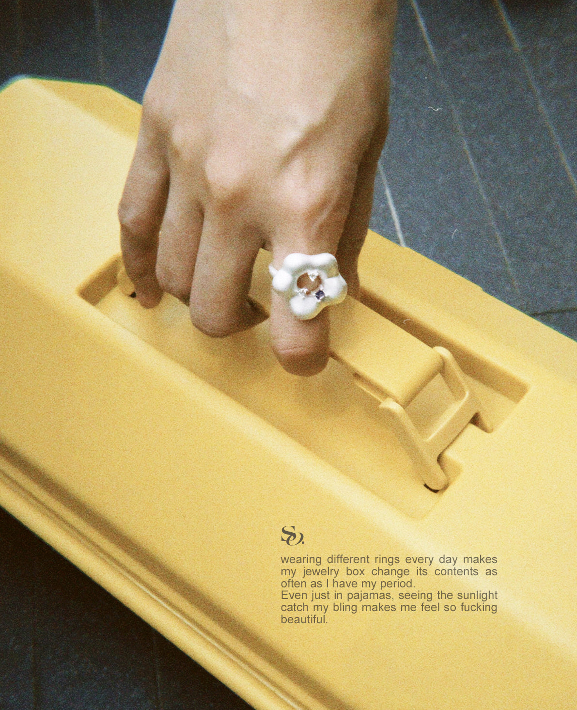 Camellia Blossoming Ring