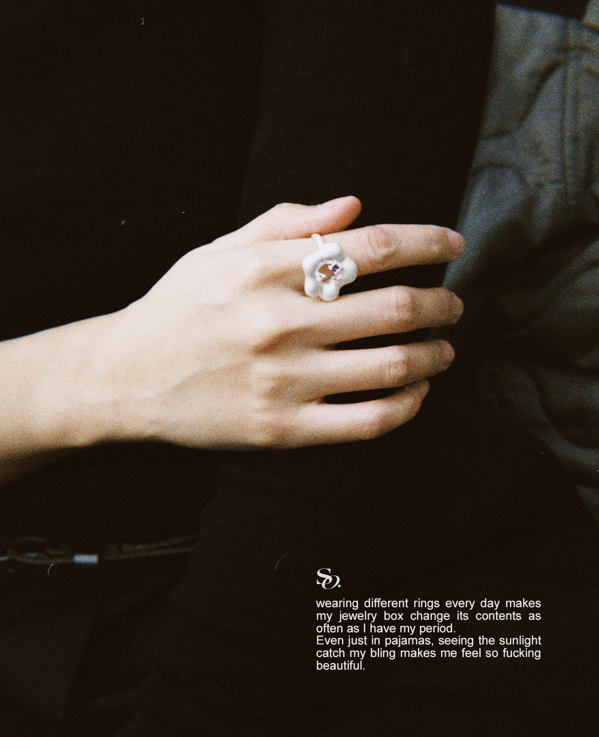 Camellia Blossoming Ring