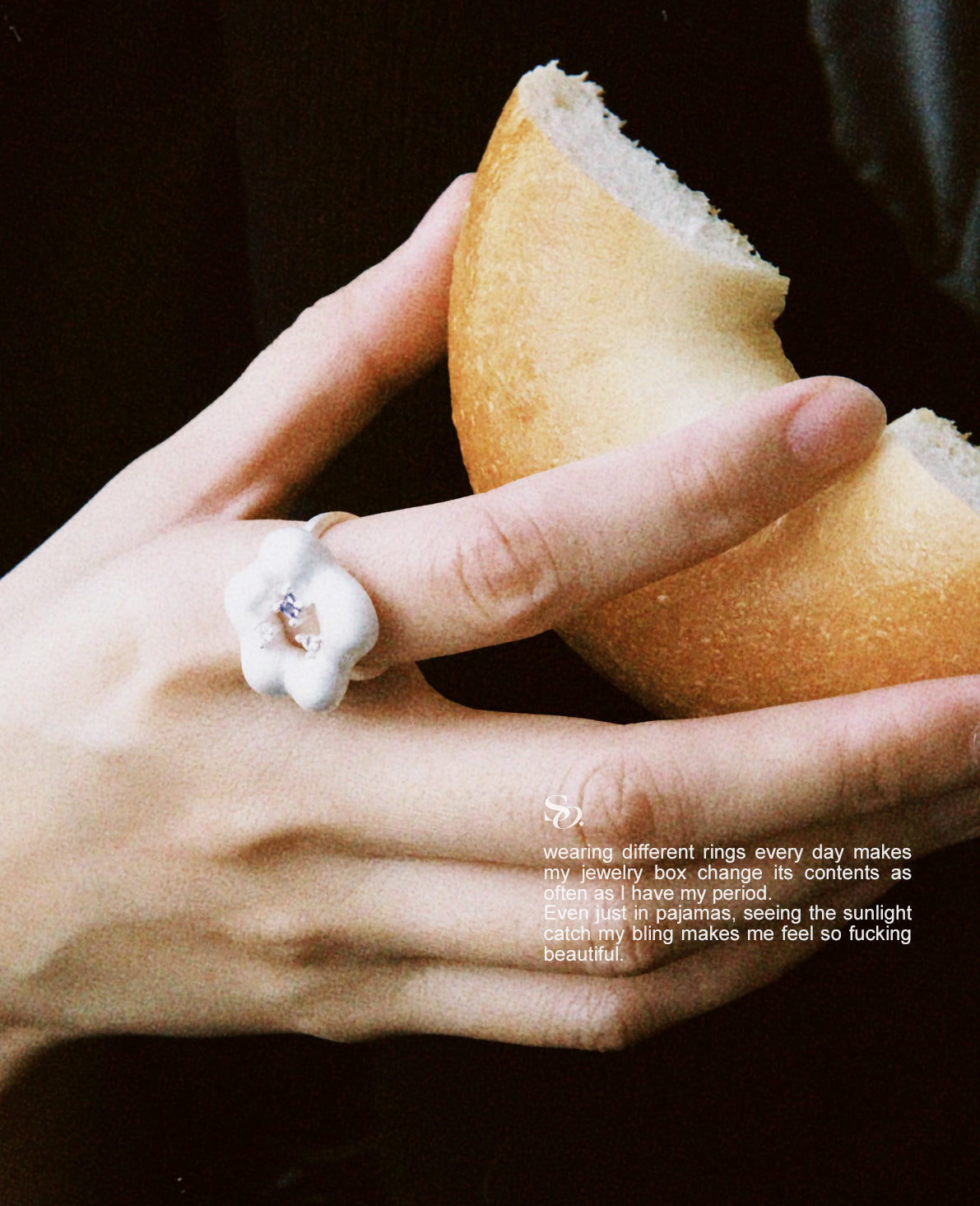 Camellia Blossoming Ring