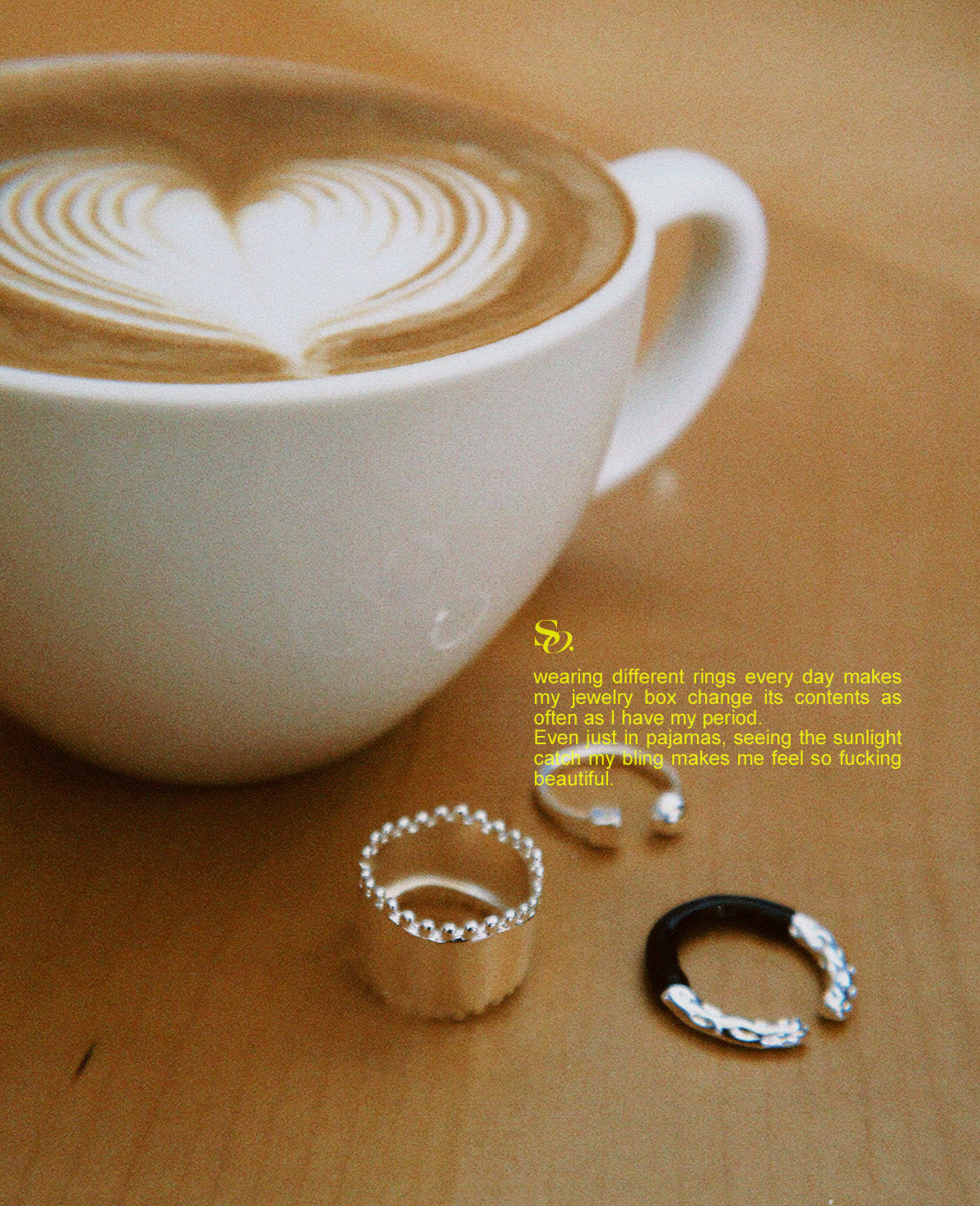 Lace News Ring