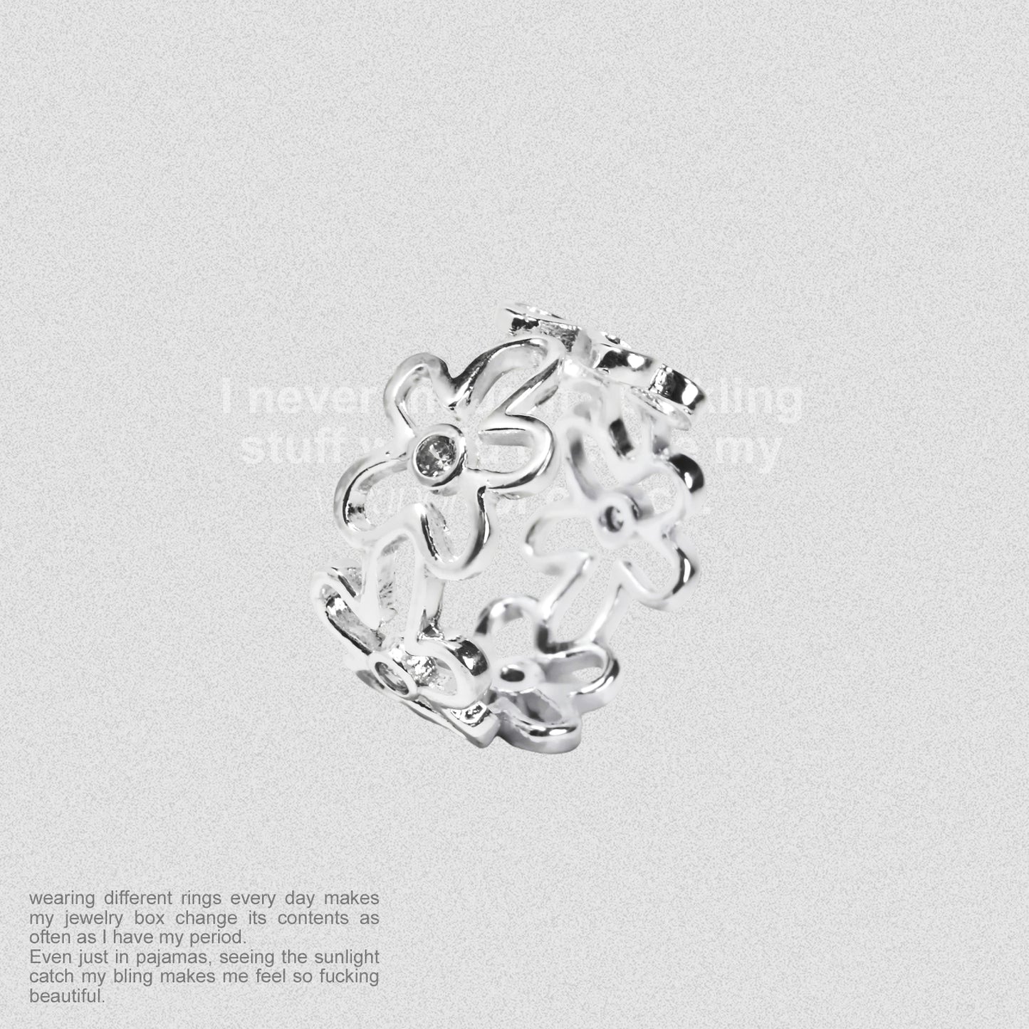 Flower World Ring