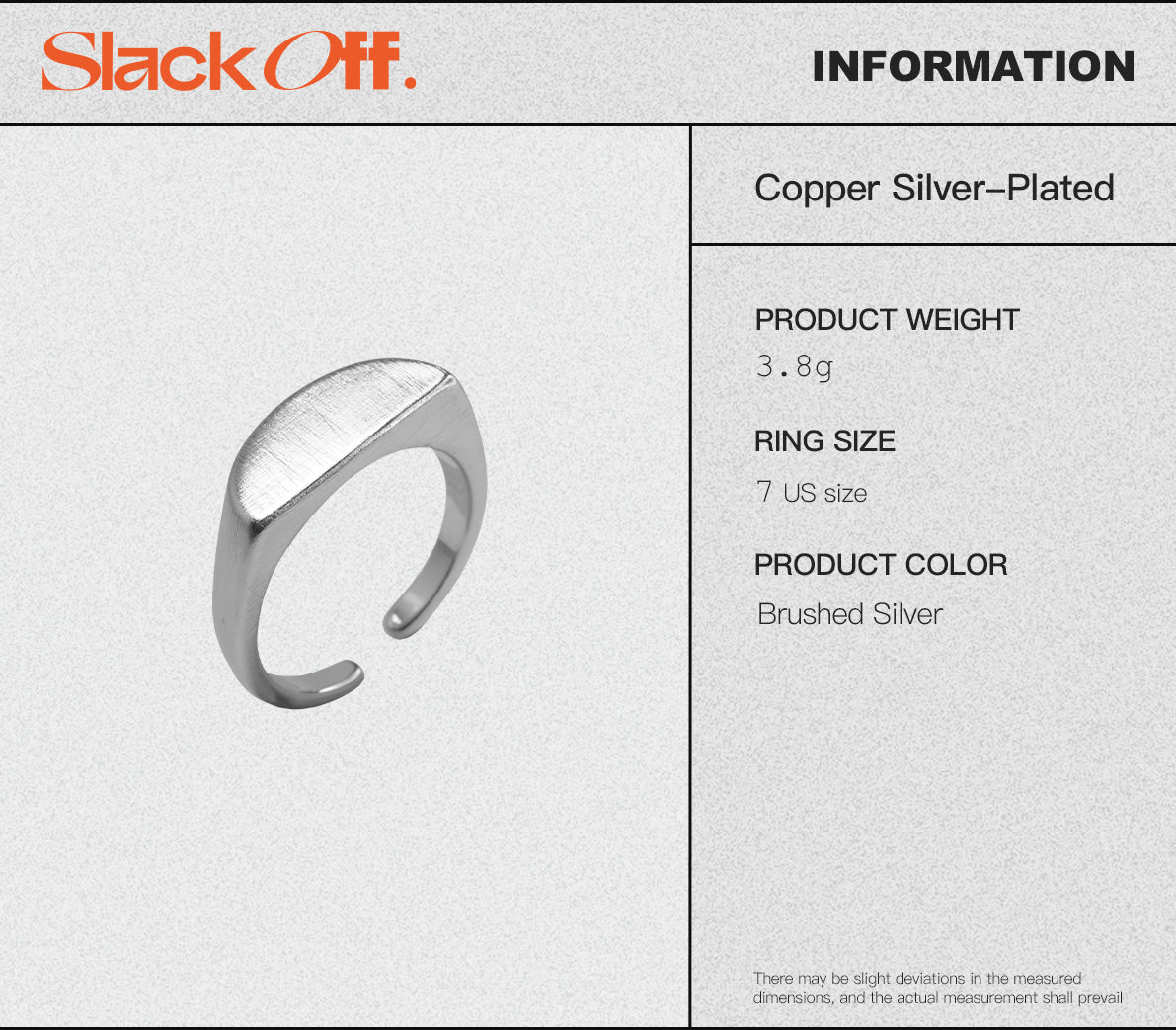 Half circle ring
