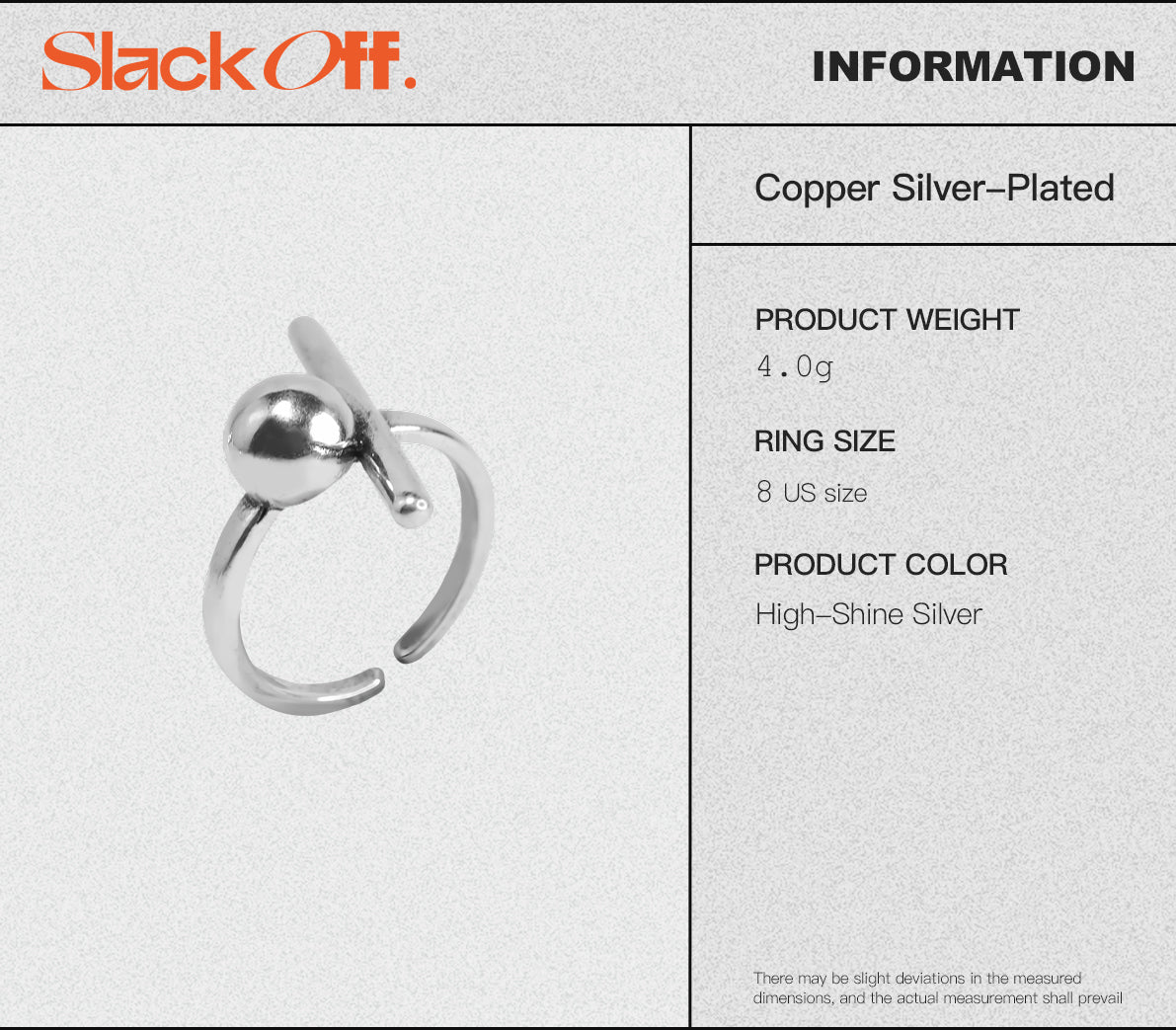 Stick and round ring